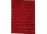 Teppich CARPETFINE "Ava Viskoseteppich", rot, B:160cm H:13mm L:230cm, Viskose, Teppiche, Teppich, Seidenoptik, leichter Glanz, auch als Läufer erhältlich