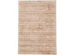 Teppich CARPETFINE "Ava Viskoseteppich", beige, B:60cm H:13mm L:110cm, Viskose, Teppiche, Teppich, Seidenoptik, leichter Glanz, auch als Läufer erhältlich