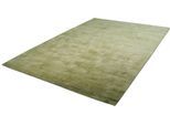 Teppich CALO-DELUXE "Viteox 200" Gr. 6, grün, B:200cm H:13mm L:290cm, Viskose, Teppiche, Teppich, Viskose, Kurzflor, Wohnzimmer