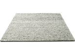 Wollteppich THEKO "Arlberg" Gr. 2, grau, B:70cm H:23mm L:140cm, Wolle, Teppiche, reine Wolle, Strickoptik, ideal im Wohnzimmer & Schlafzimmer