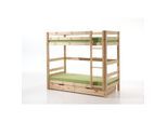 Vipack Etagen-Hochbett Pino, natur