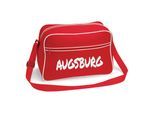multifanshop Retrotasche - Augsburg - Textmarker - Druck weiß - Tasche
