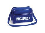 multifanshop Retrotasche - Bielefeld - Textmarker - Druck weiß - Tasche