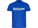 multifanshop Herren T-Shirt - Bochum - Textmarker - Druck weiß - Männer