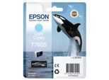 Original Epson SureColor SC-P 600 (C13T76054010 / T7605) Druckerpatrone Light Cyan
