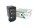 Original Lexmark CX 725 de (84C2HCE) Toner Cyan