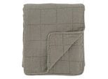 Chic Antique Aix Vintage Quilt, L180/B130 cm, Eukalyptus