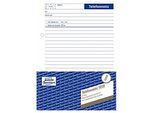 Avery Zweckform Telefonnotiz Nr. 1019, fälschungssicher, kopfverleimt, mikroperforiert, weiss