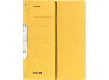 FALKEN Einhakhefter, DIN A4, halber Deckel, 1 Stück, gelb