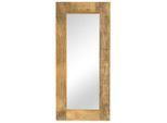 vidaXL Spiegel Mangoholz Massiv 50 x 110 cm