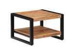vidaXL Couchtisch 60x60x40 cm Massivholz Akazie