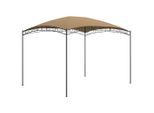 vidaXL Pavillon 3x4x2,65 m Taupe 180 g/m²
