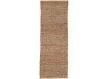 carpetfine Läufer »Nala Juteteppich Naturfaser«, rechteckig, 9 mm Höhe, wendbar, aus 100% Jute, in vielen Grössen und Formen, quadratisch, rund