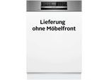 BOSCH teilintegrierbarer Geschirrspüler "SMI6ZCS16E", B (A-G), silber (weiß), B:59,8cm H:81,5cm T:57,3cm, Geschirrspüler