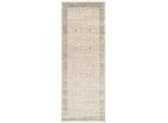 Läufer OCI DIE TEPPICHMARKE "HORUS NIMA", beige (beige, grau), B:80cm H:8mm L:250cm, Polyacryl, Viskose, Teppiche, Läufer, 3-D Optik, Vintage Optik, feine Fransen, Wohnzimmer