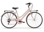 Trekkingrad MBM "Touring" Gr. 46, rosa (rosa, rosa), Fahrräder, Damen, 46cm, 28 Zoll (71,12cm), für Damen, Kettenschaltung