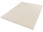 Wollteppich "Elara 6025", weiß, B:170cm H:15mm L:240cm, Wolle, SCHÖNER WOHNEN-KOLLEKTION, Teppiche, handweb, Wolle, natürlich, Wohnzimmer, Schöner Wohnen Kollektion
