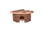 Trixie Jesper corner house hamsters bark wood 21 × 10 × 15 cm