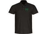 multifanshop Poloshirt - Bremen - Herzschlag - Druck grün - Polo
