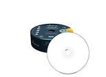 MediaRange DVD Rohlinge DVD-R MR407, 4,7 GB/120 min, 16-fache Schreibgeschwindigkeit, bedruckbar mit Inkjetdruckern, 25 Stück auf Spindel, weiss