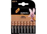 Duracell Alkaline Batterie Plus Extra Life, Micro AAA, LR03, 1,5 V, im Retail Blister, 16 Stück