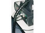 Kabelschutzschlauch Helawrap, L 2 m x Ø 25 mm, schwarz