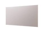 Glasboard Legamaster, mit 2 Magneten & 1 Glasboard Marker, B 2000 x T 4,4 x H 1000 mm, gehärtetes Sicherheitsglas, matt, warm grey