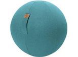 Sitzball FELT, Filzimitat 100% Polyester, waschbar, reissfest, Trageschlaufe, aquarius