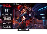 TCL QLED-Fernseher »55T8A 55«, 4K Ultra HD, Google TV