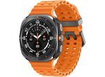 Smartwatch SAMSUNG "Galaxy Watch Ultra LTE 47mm", grau (titan, grau), Smartwatches, 4G (LTE)
