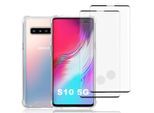 Hülle Galaxy S10 5G und 2 schutzfolien - Recycelter Kunststoff - Transparent