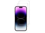 2 Schutzfolien Phonillico iPhone 15 - Transparent