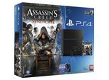 PlayStation 4 Slim 500GB - Schwarz + Assassins Creed Syndicate