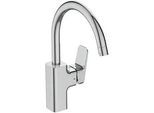 Spültischmischer Ideal Standard Ceraplan, Ausladung 200 mm, chrom - BD334AA