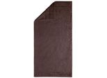 Egeria Handtücher »Prestige«, (2 St., 2er Set Handtücher 50 x 100 cm), Uni Programm mit Streifenbordüre, SUPIMA Baumwolle