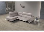 Egoitaliano Ecksofa »Edith, Designsofa mit hohem Sitzkomfort, L-Form«, inkl. elektrischer Relaxfunktion und manuell verstellbaren Kopfteilen