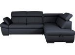 exxpo - sofa fashion Ecksofa »Salerno, klassisch modernes Funktionssofa, hoher Sitzkomfort, L-Form«, inkl. Kopf- und Armteilverstellung, wahlweise mit Bettfunktion