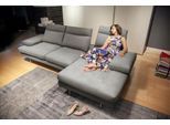 CALIA ITALIA Ecksofa »Toby Wing, L-Form, Designsofa mit sensationellem Sitzkomfort«, inklusive Sitztiefenverstellung, Füsse in chrom glänzend