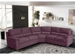 Egoitaliano Ecksofa »Doris, modernes Designerecksofa in hochwertigen Microfaserqualitäten«, edle Detailverarbeitung, wahlweise fleckenabweisend oder in Lederoptik