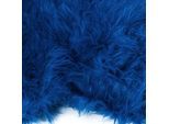 Langhaarplüsch, royalblau
