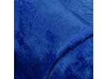 Plüschstoff, royalblau