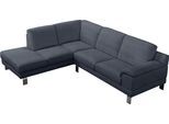 Egoitaliano Ecksofa »Shakira, Design und Sitzkomfort auf hohem Niveau, tolle Details«, mit Ottomane, L-Form, elegante Metallfüsse