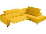 Egoitaliano Ecksofa "Edith, Designsofa mit hohem Sitzkomfort, L-Form" inkl. elektrischer Relaxfunktion und manuell verstellbaren Kopfteilen