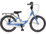 Kinderfahrrad BACHTENKIRCH "18" Baxi - blau" Gr. 26, blau (blau, weiß, blau), Fahrräder, Kinder, 26cm, 18 Zoll (45,72cm), Alu Kinderfahrrad mit Vollausstattung, erhältlich in 14/16/18 Zoll