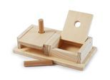Tier-Intelligenzspielzeug »Hundespiele.ch Klappenspiel 1 mittel-schwierig«, Holz, Holzart: Buche, FichteHerkunftsland:...