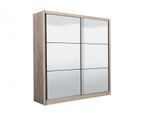 INOSIGN Schwebetürenschrank »Navara Kleiderschrank mit Spiegel Wäscheschrank«, mit kompletter Spiegelfront,...