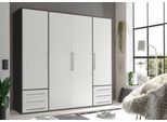 Schlafkontor Drehtürenschrank »Lyss Schrank, Kleiderschrank mit Drehtüren«, in verschiedenen Farben und Grössen erhältlich
