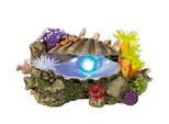 Nobby Aquariendeko »Muschel mit Pflanzen LED«