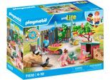 Playmobil® Konstruktions-Spielset »Kleine Hühnerfarm im Tiny Haus Garten (71510), My Life«, (77 St.), Made in Europe