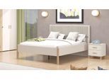 Home affaire Bett »Belfort Bett, mit gepolstertem Kopfteil, bezogen mit weichem Cordstoff«, 160 oder 180x200cm,...